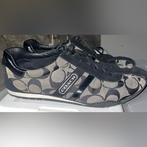 Black Coach Sneakers 👟